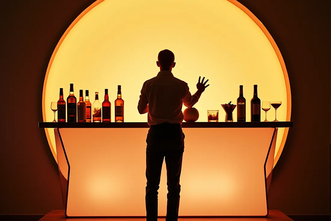 Cocktail service at a Barmen event